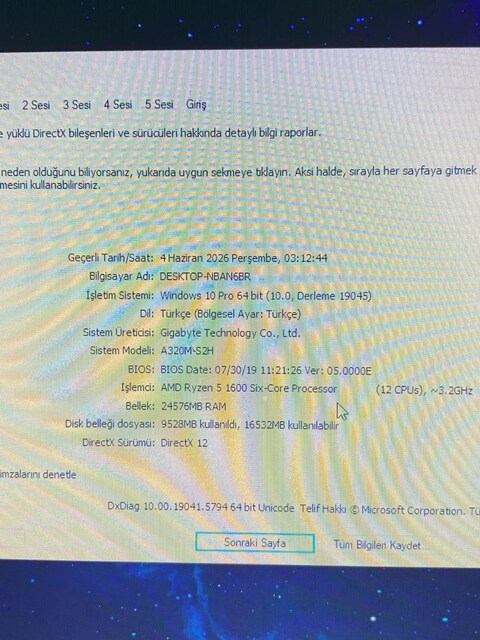 ACİL SATILIK GAMİNG PC