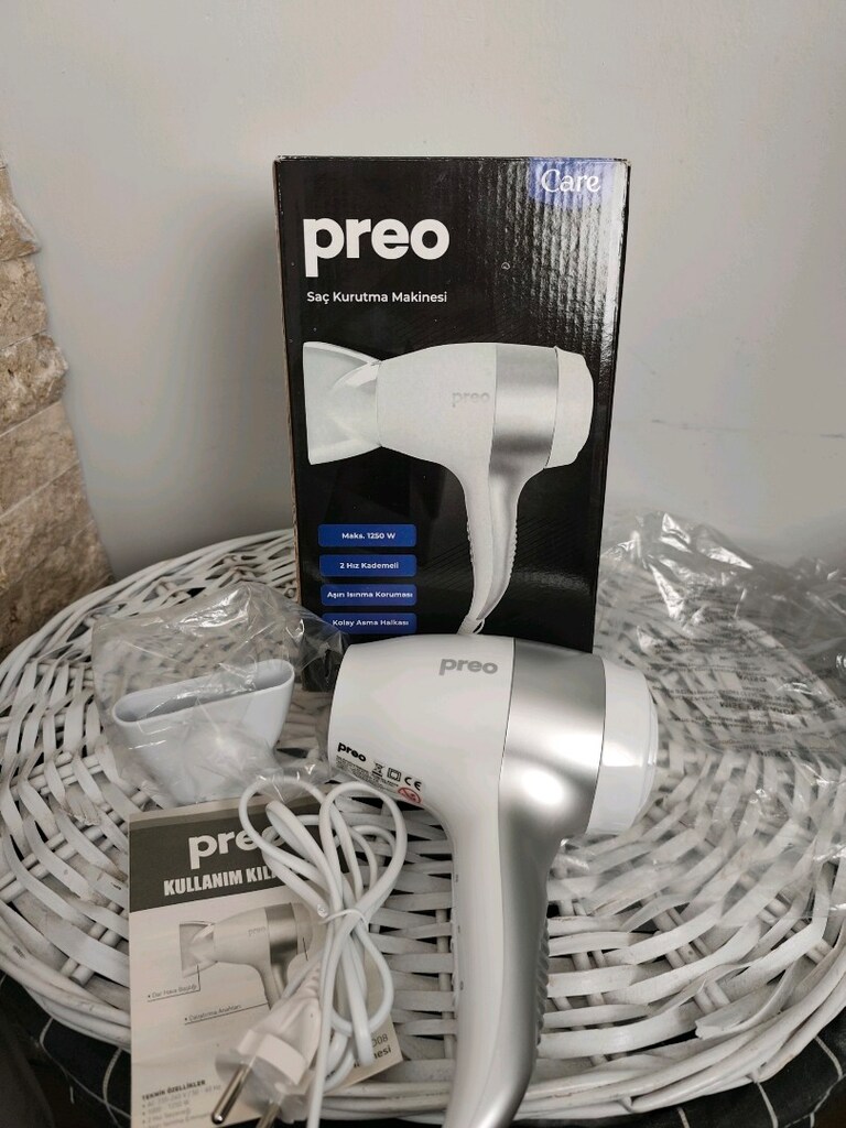 Preo Care Saç Kurutma Makinesi SIFIR - 6