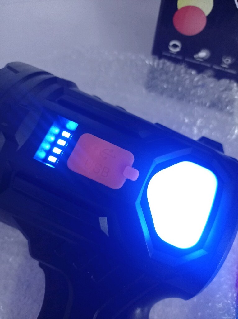 El Lambası Güneş enerjili 6Mod - 5