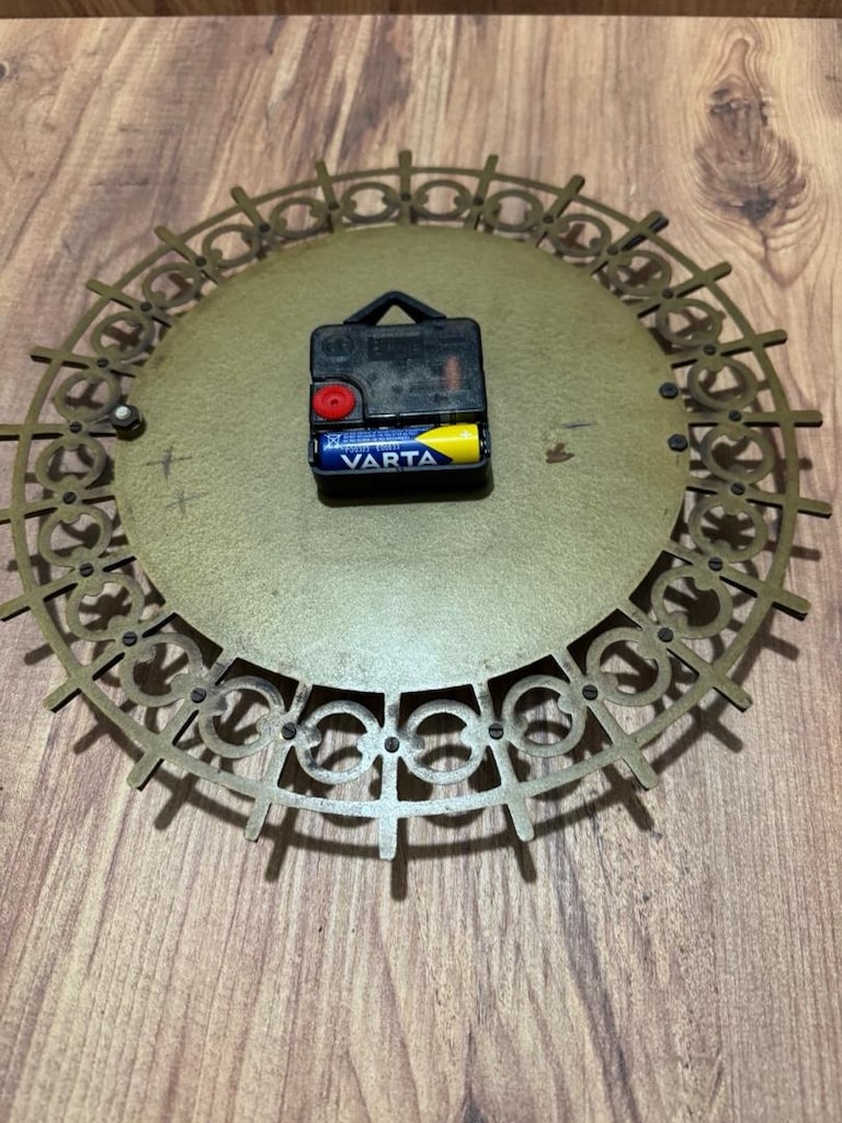 Vintage Richter Electric Germany Duvar Saati – Mid Century Tasarım - 9