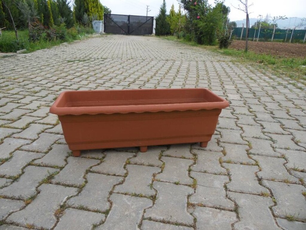 21 adet büyük+küçük saksı+3 adet saksı altlığı-bahçe-balkon-TÜMÜ - 3