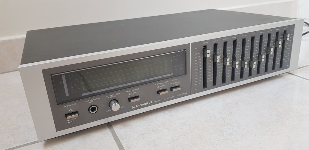 PIONEER SG-750 EKOLAYZER. AMBALAJ TEMİZLİKTE. EMSALSİZ. KUSURSUZ. - 4