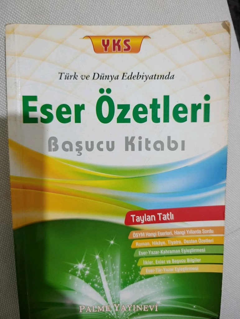 yks eser özet kitabı - 2