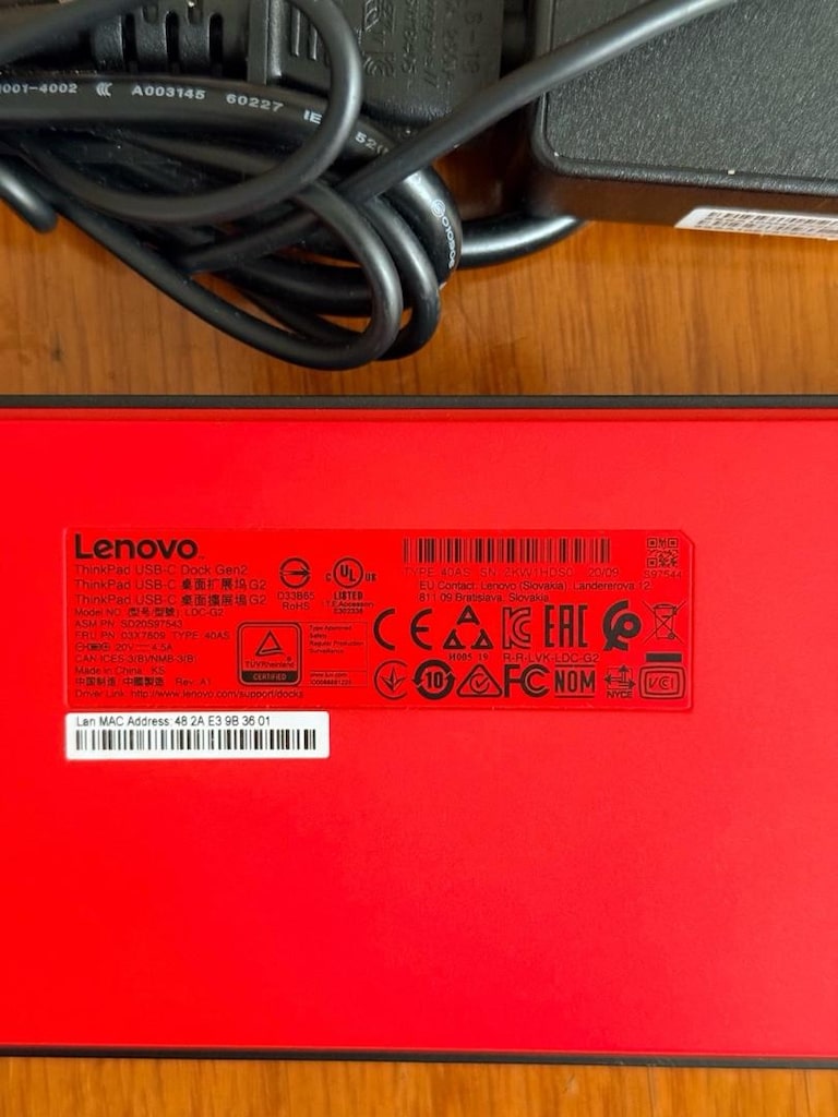 Lenovo ThinkPad Thunderbolt Dock (2. Gen) - 5