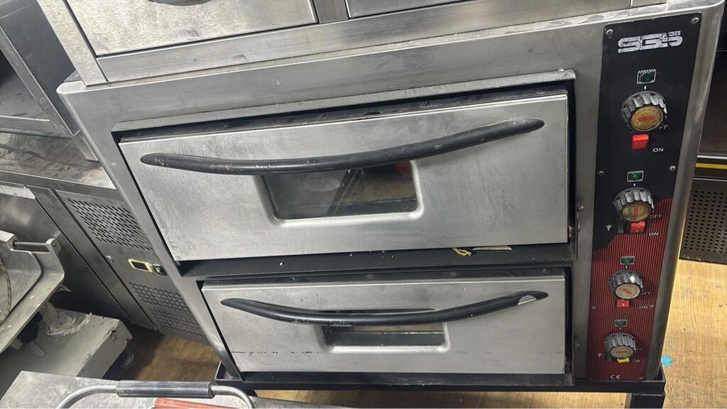 SGS Pizza Fırını elektrikli 2 katlı - 5