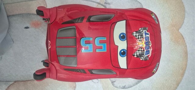 Erkek çocuk şimşek mcqueen valiz