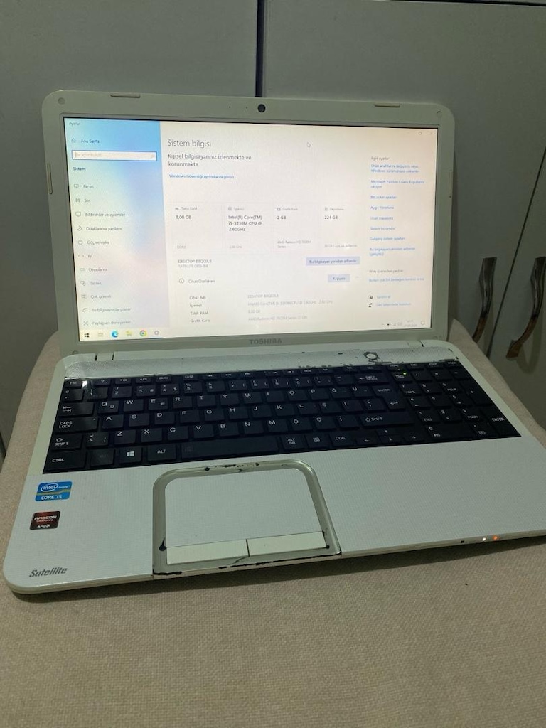 Toshiba Satellite L850 i5-3Nesil laptop sorunsuz - 2