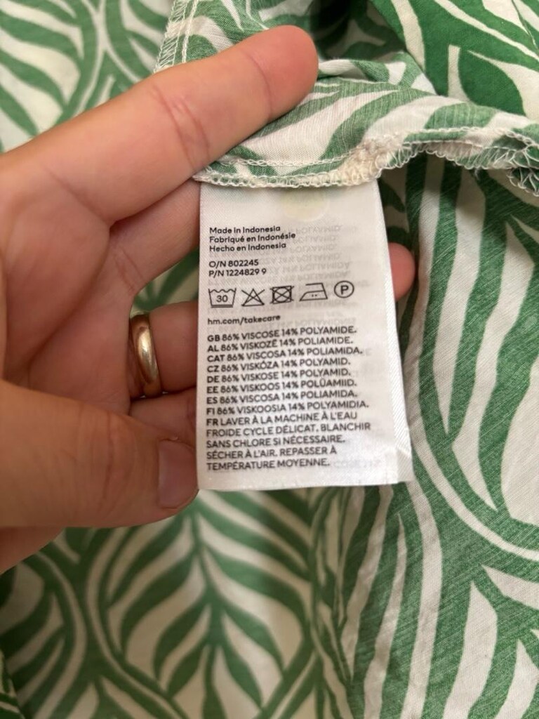 HM rahat kısa kollu kısa gömlek - 5