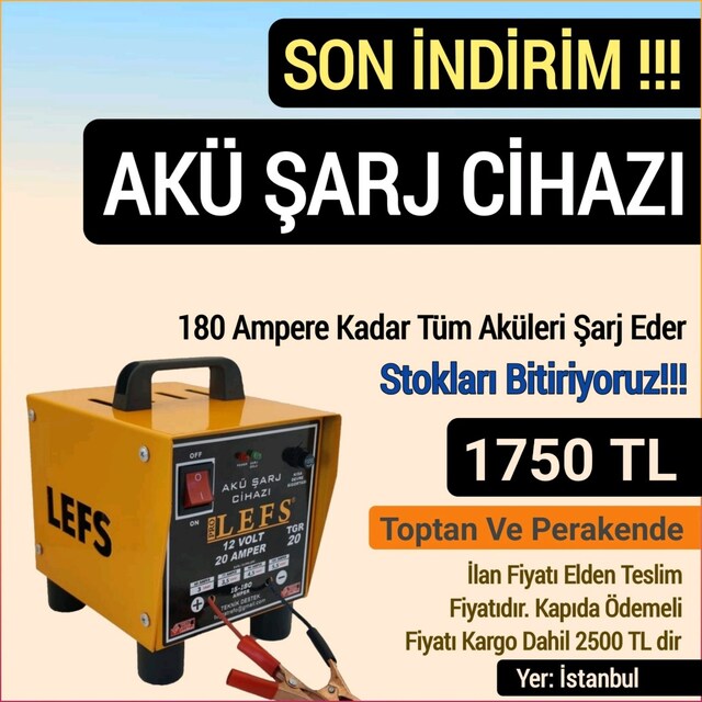 AKÜ ŞARJ CİHAZI
