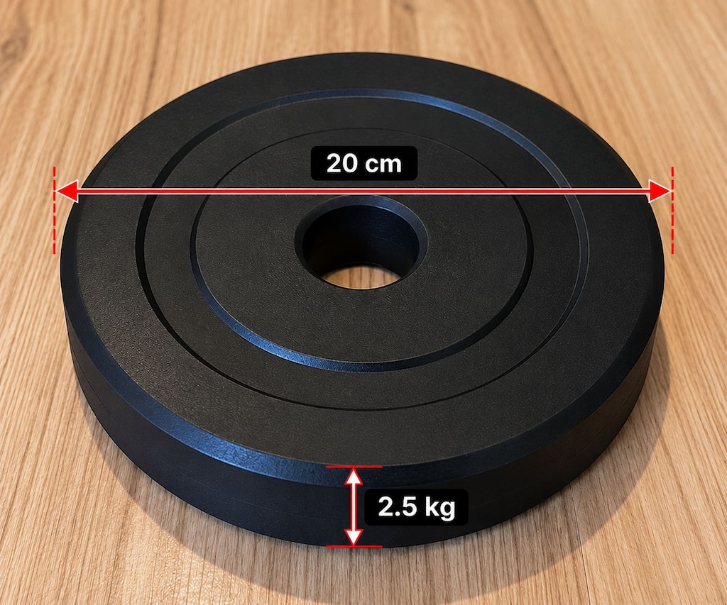 20 KG Ayarlanabilir Dambıl Seti – 2.5 KG Plakalar - 3