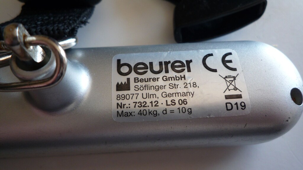 Beurer LS 06 Bagaj Tartısı/Valiz Terazisi - 7