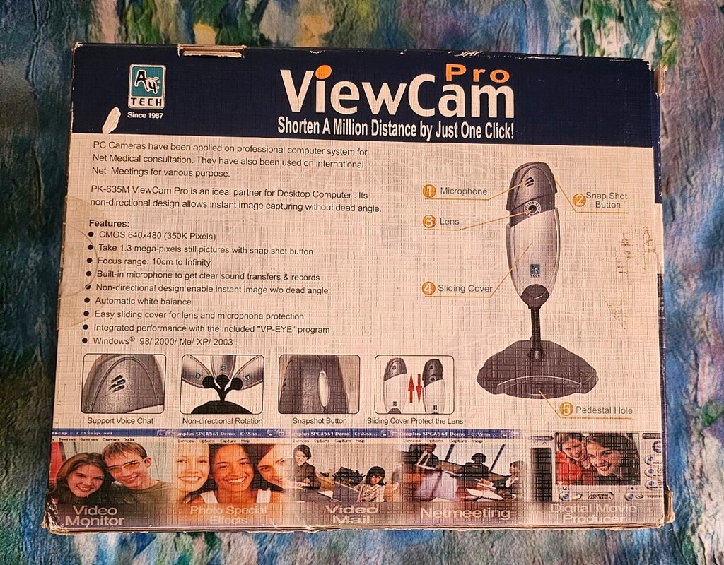 ViewCam PK-635M Web Kamerası-sıfır- - 3