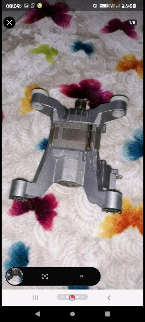 Bosch çamaşır makine motoru 9 kiloluk sağlam çalışır vaziyette - 4