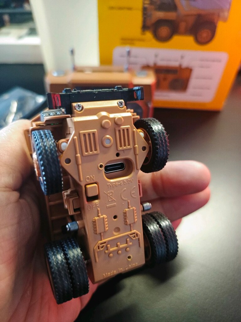 pro mini 1/64 kumandalı canavar kamyon - 2