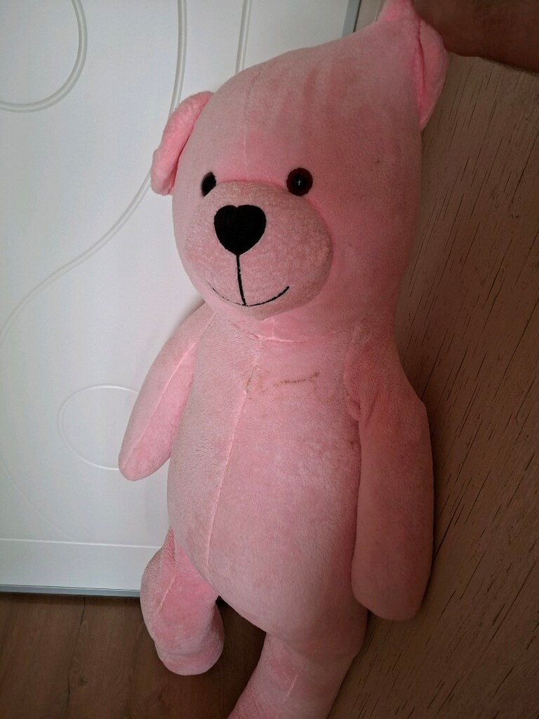1.5 METRE PELUŞ PEMBE AYI - 2