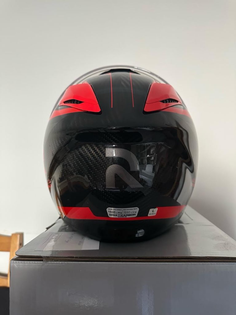 Hjc rpha 71 carbon kırmızı kask - 2