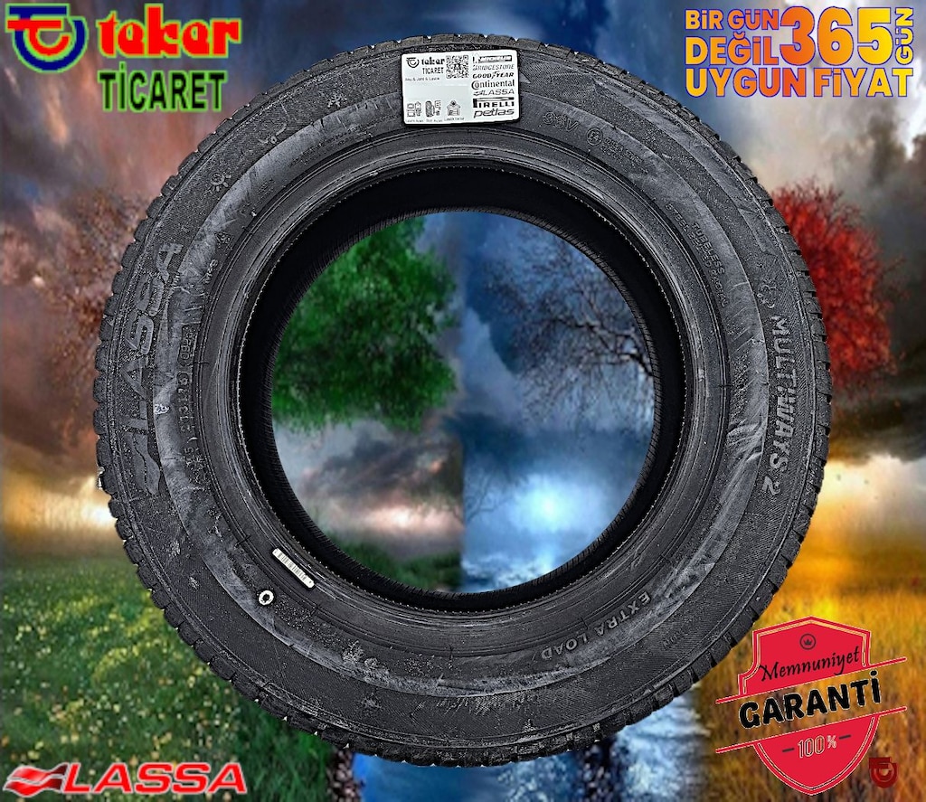 205 60 16 LASSA MULTİWAYS2 #4 MEVSİM # TEKER TİCARET üt 2026 - 2
