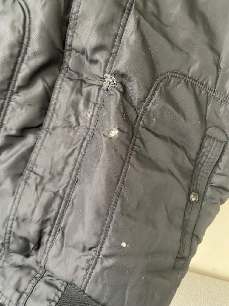 Zara Erkek Siyah Kapüşonlu Mont - 2