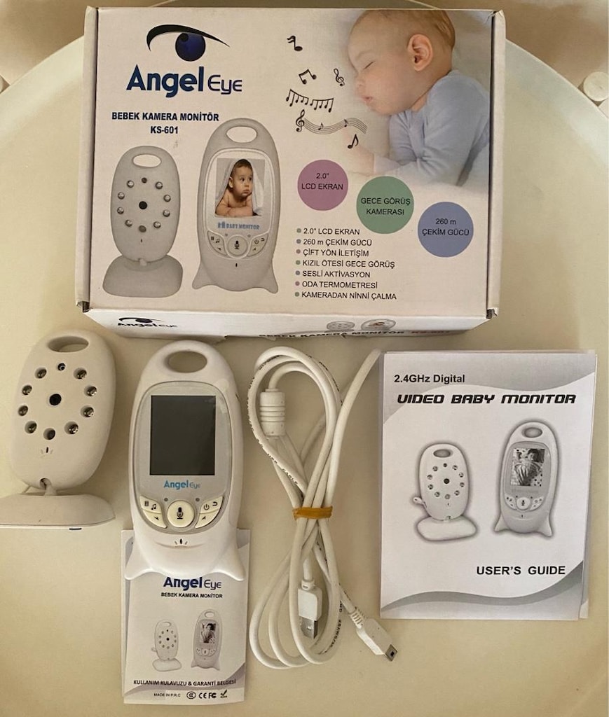 Angel Eye KS-601 Bebek Kamerası | Çok Temiz | Tam Set | 1.300 TL - 2
