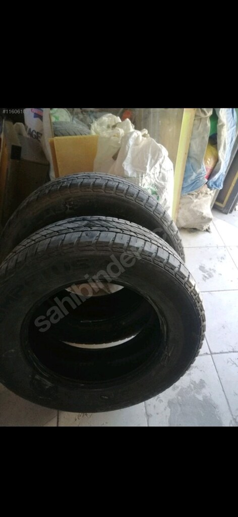 iki adet 235/60r16 ebat yazlık lastik - 2