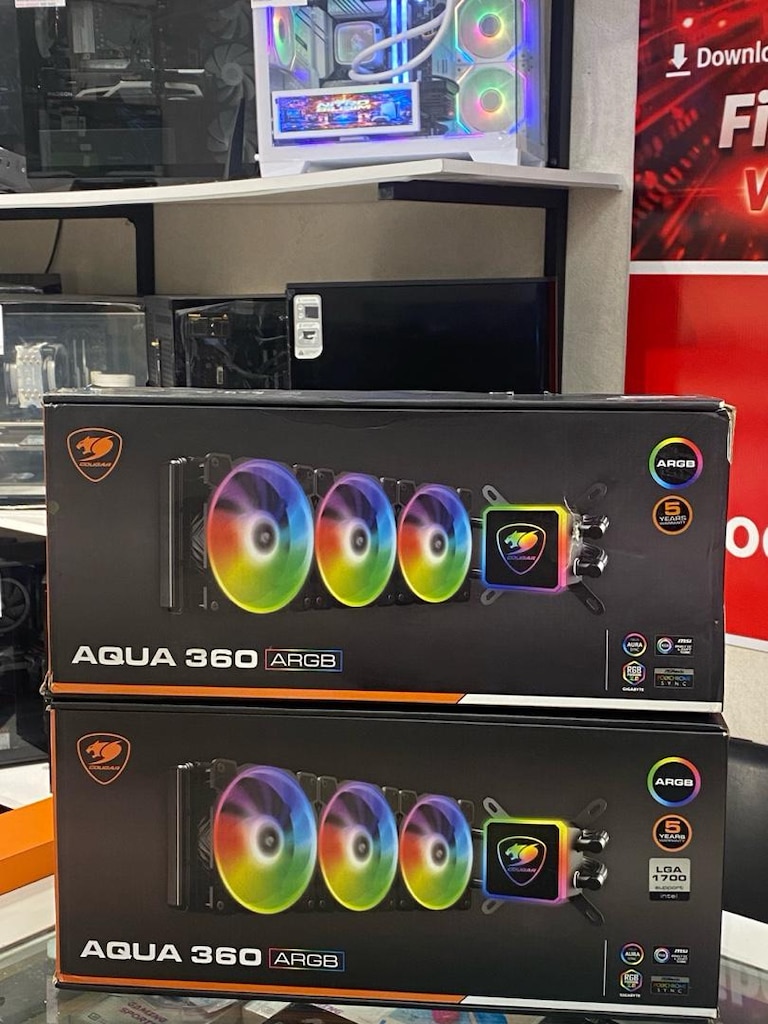 NİTRO BİLİŞİM’DEN COUGAR AQUA 360 ARGB SIVI SOĞUTUCU! - 2
