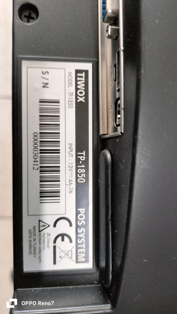 DEKOR BÜRO MOBİLYALARI TIWOX TP-1850 DOKUNMATİK PC İKİNCİ EL - 7