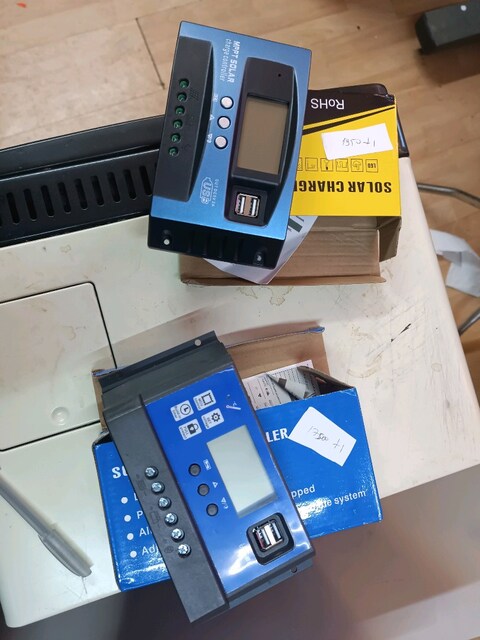 Solar güneş paneli akü şarj kontrol cihazı 50 amper 12/24 volt
