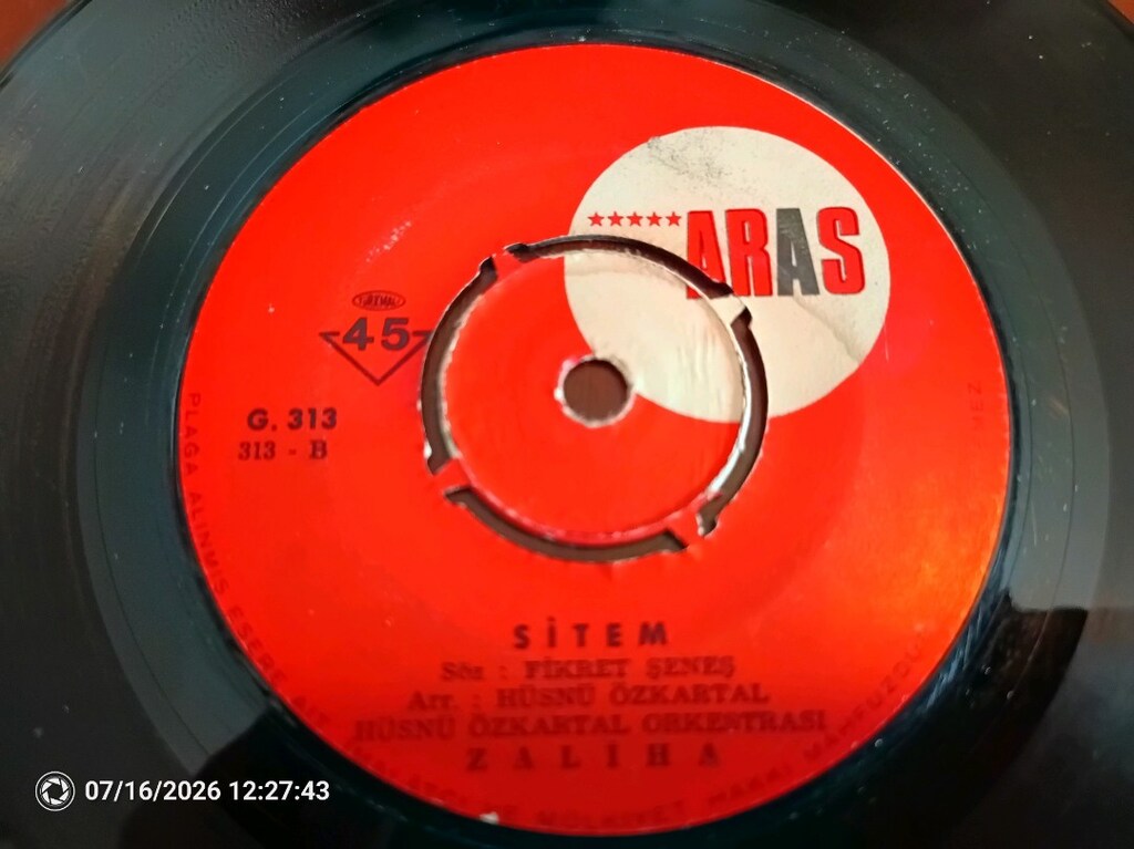 Şantöz Zaliha ( iki 45 lik plak 1000) - 3