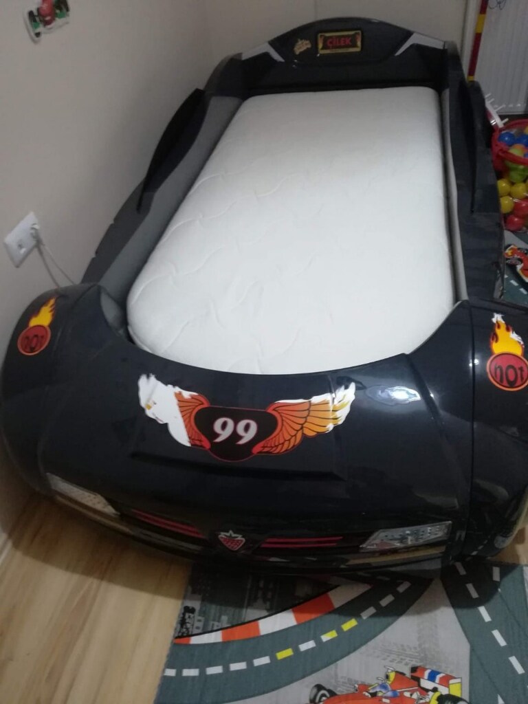 Çilek Mobilya Işıklı Araba Yatak avantajlı fiyat - 3