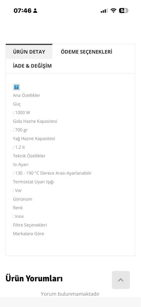 Fakir zera paslanmaz çelik fritöz - 2