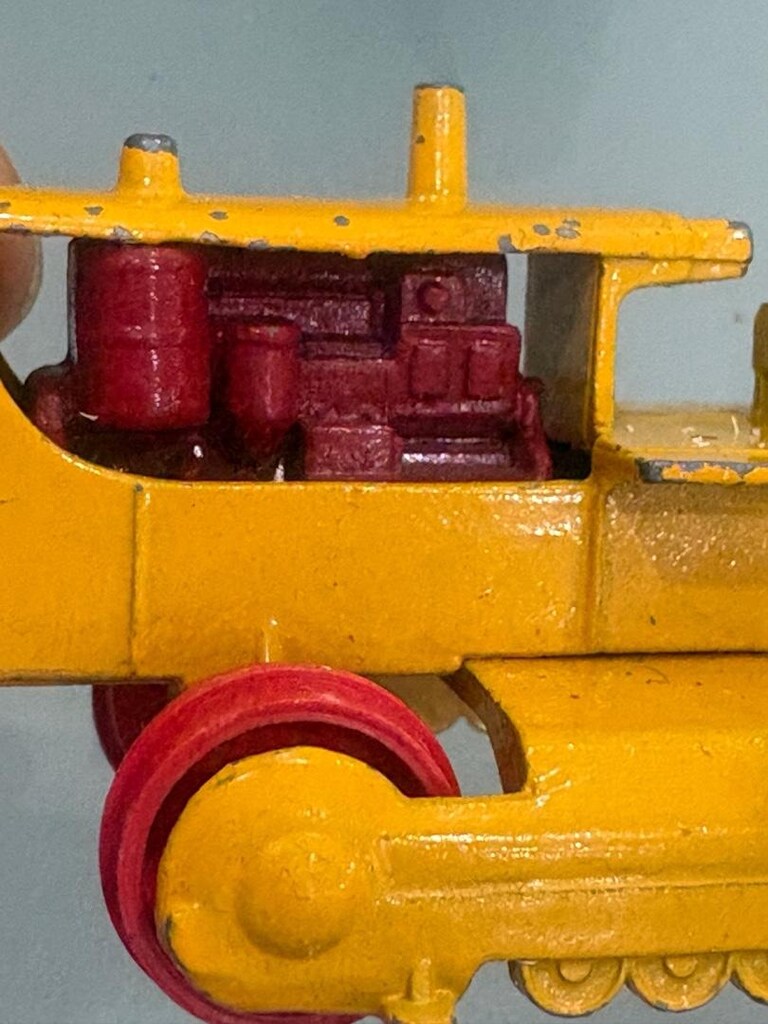 Matchbox King Size No:6 - Vintage Caterpillar D9 Traktör (1960s - İngi - 6