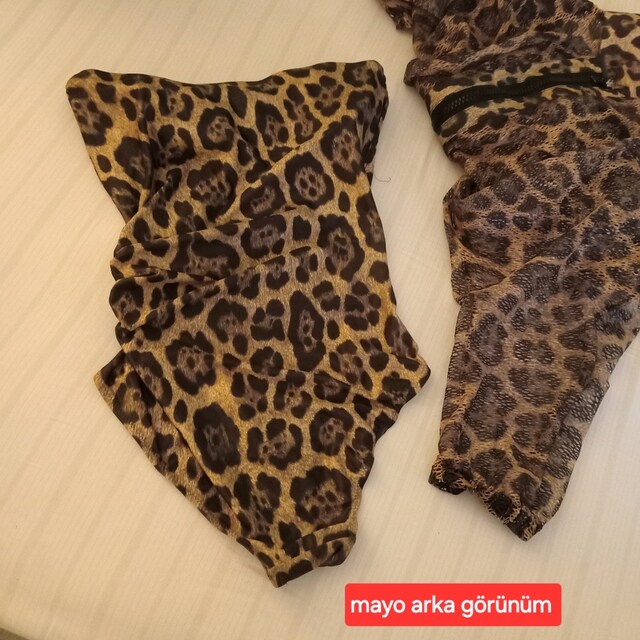 GIDEON OBERSON LEOPAR DESENLİ MAYO ve TUNİK TAKIM