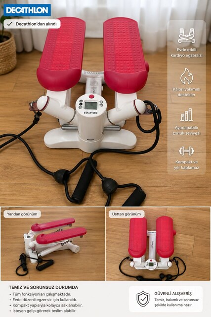 Decathlon DOMYOS Step Aleti - Sıfır Ayarında