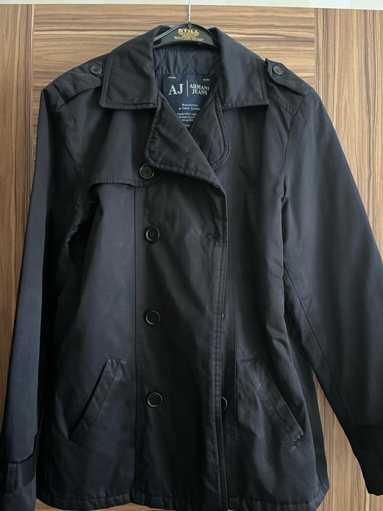 armani jeans trençkot — görsel 9/10