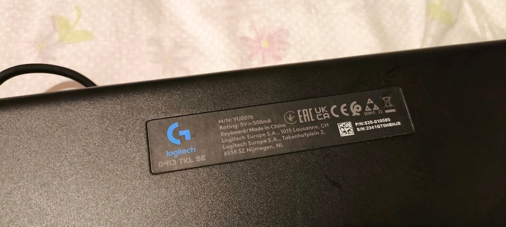 Logitech G413 TKL SE mekanik oyuncu klavyesi - 2