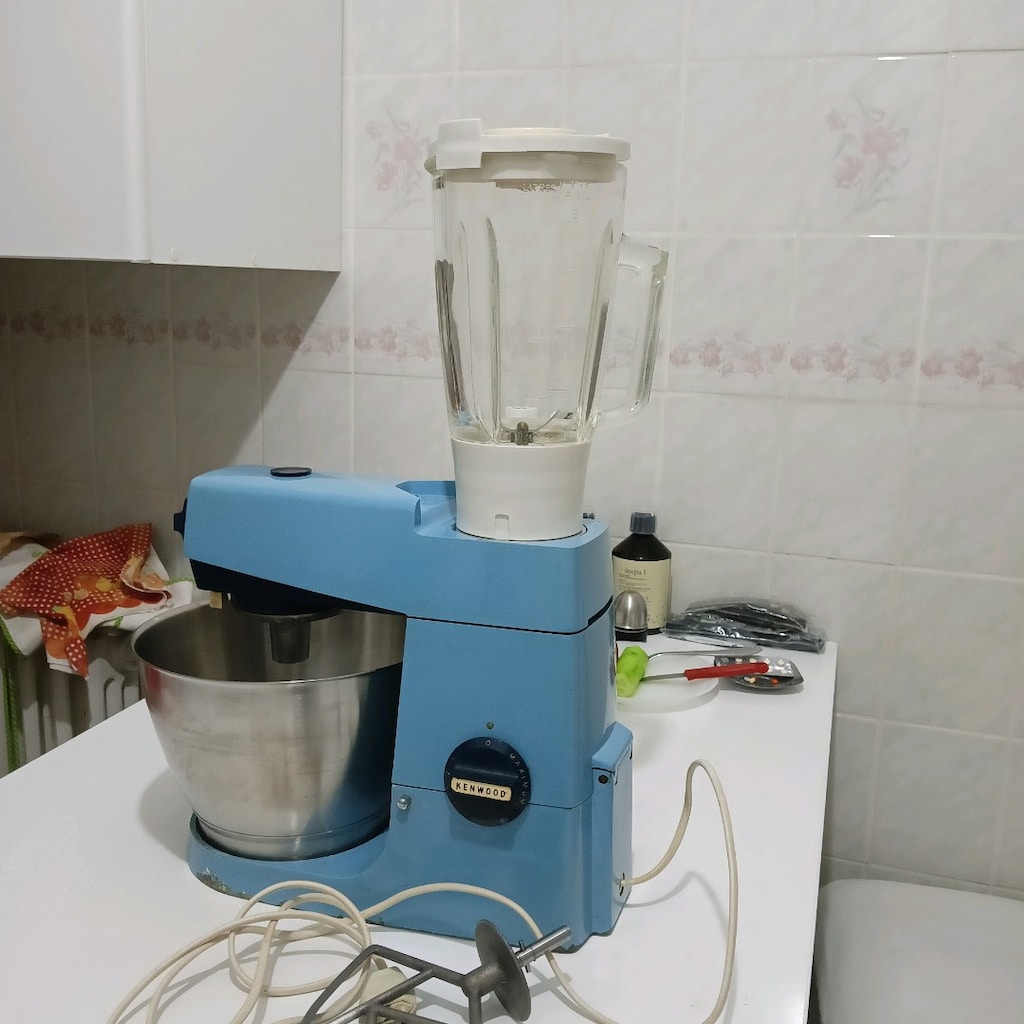 Kenwood Chef A701A 5li Aksesuar Setli Mavi İngiliz Klasiği Koleksiyonl - 2