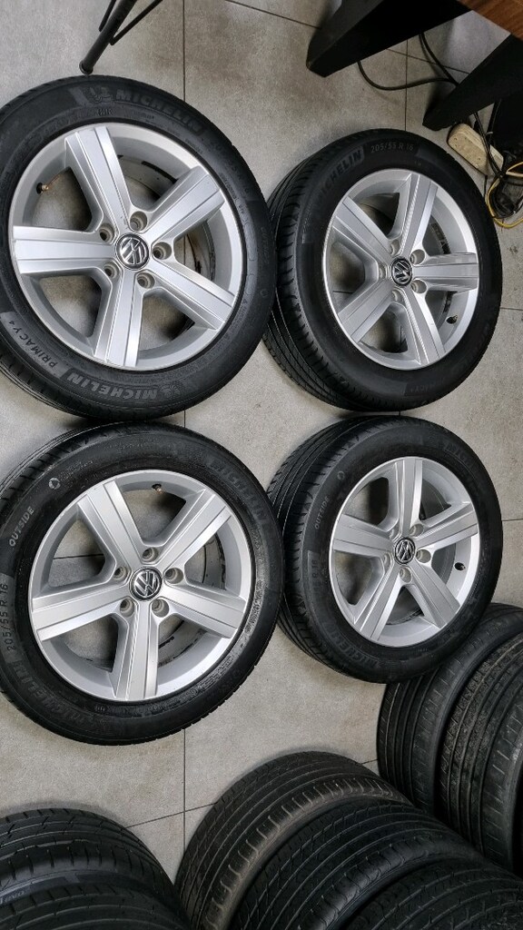 AYDİLEK JANT LASTİK PLUS 16 5X112 VOLKSWAGEN JANT TAKIMI OLUP 205 55 1 - 9