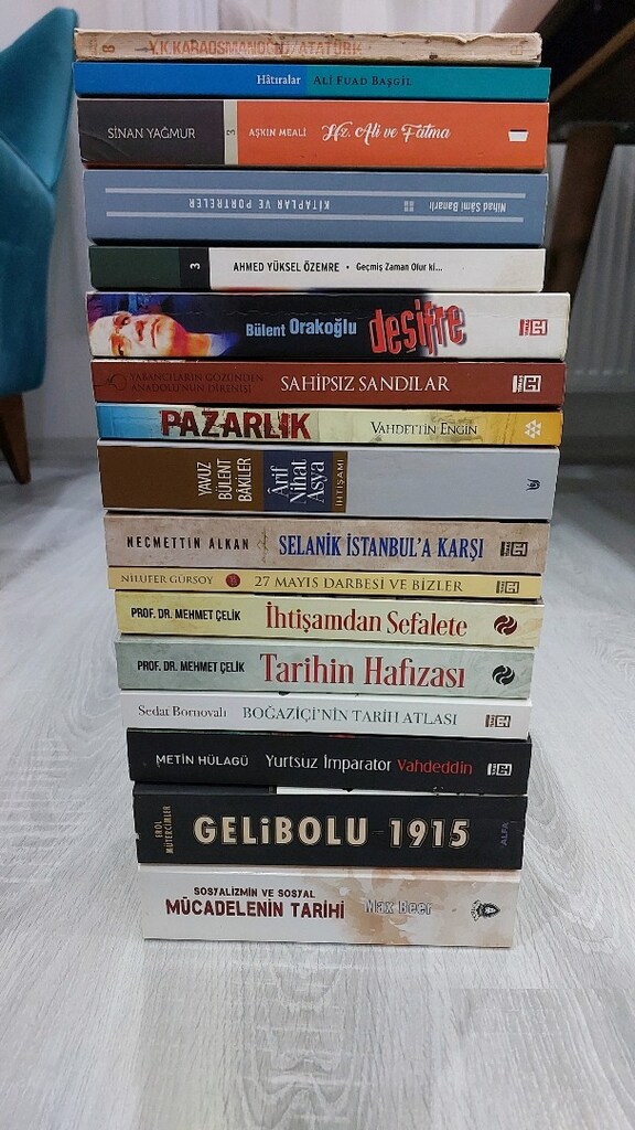 Toplu veya Tek Tek Kitap Dergi - 10