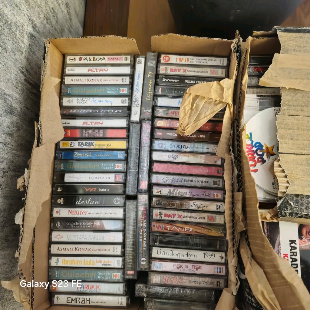 350 ADET ORJİNAL JİLATİNLİ RAKS KASET - 8