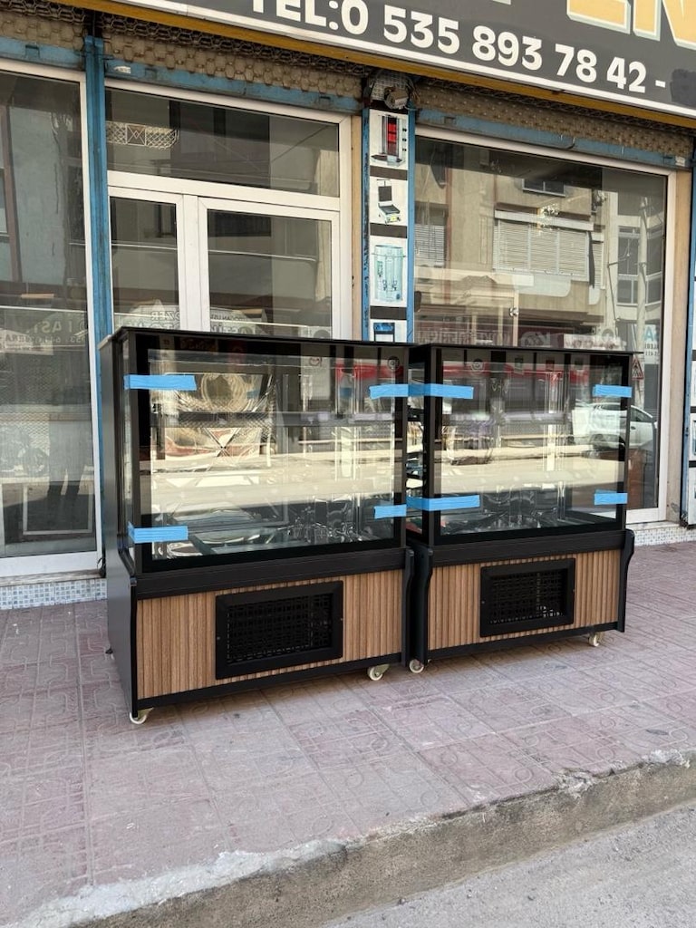 pasta dolabı vitrin dolabı tatlı dolabı kebap dolabı meze dolabı endüs - 10