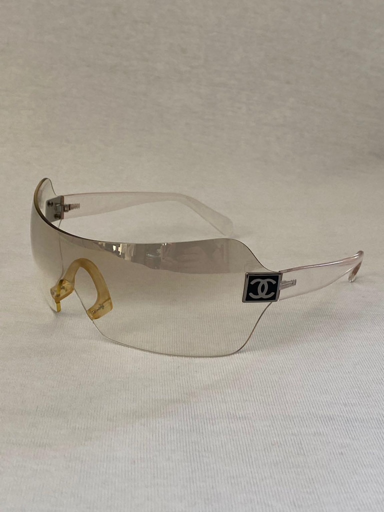 Chanel Vintage Güneş Gözlüğü - 3