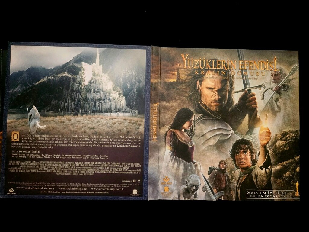 Yüzüklerin Efendisi Umut Sanat ilk baskı Boxset - 7