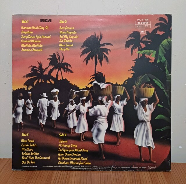 HARRY BELAFONTE 24X (DAY-O) DOUBLE ÇİFT 2LP PLAK
