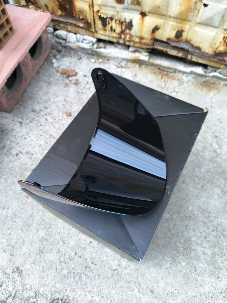 Kask Camı Gökkuşağı JK 528 (EVO) Yarım Model İçin Uyumlu Sıfır İzmir - 4