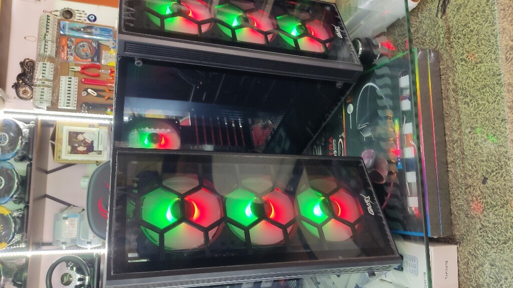 içi boş gaming ışıklı oyuncu kasaları RGB sıfır - 2