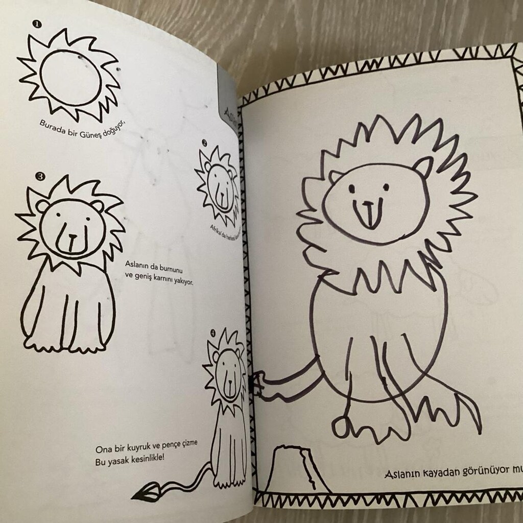 okul öncesi çizim kitap - 2