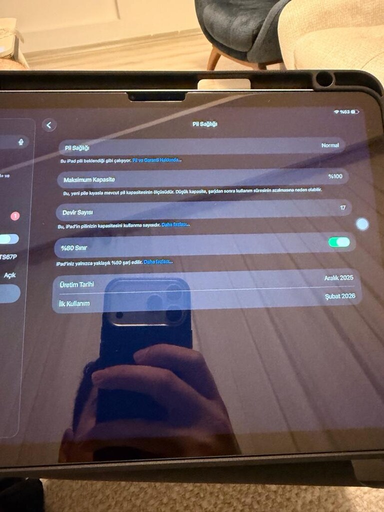 iPad Air 11” M3 Wi-Fi 256 GB Uzay Grisi - 3