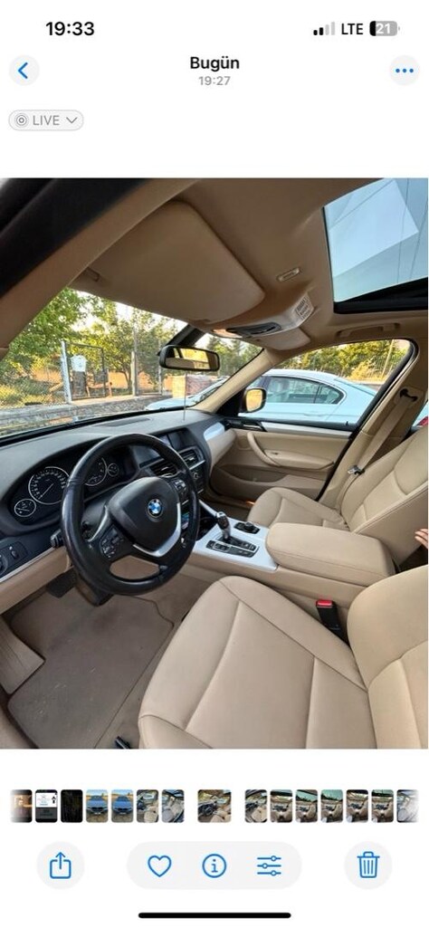 İLK SAHİBİNDEN BMW X3 XDRİVE 184hp ORGİNAL - 2