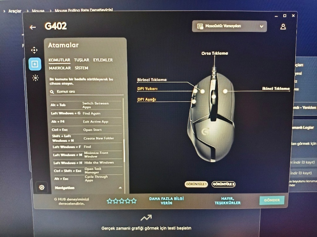 Logitech G402 Hyperion Fury