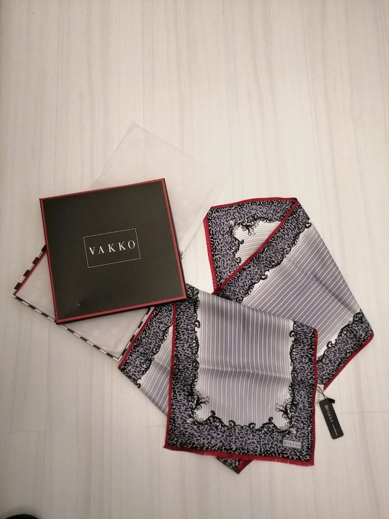 İpek fular sıfır Vakko - 3